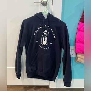 Indianapolis zoo blue hoodie